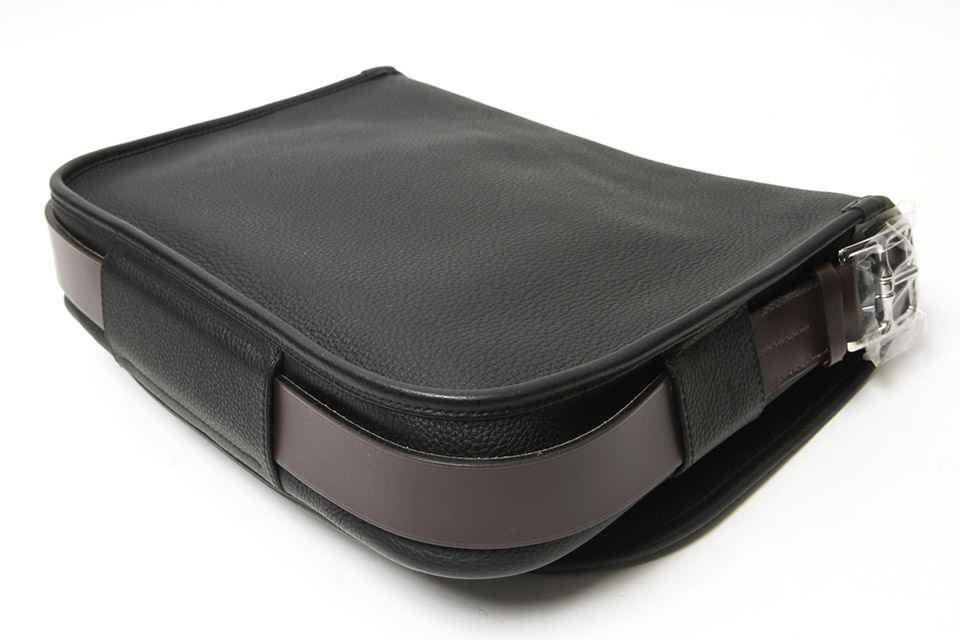 エルメス バルダ30 ブラック ショルダーバッグ ユニセックス 未使用品 バルダ30 トゴ 黒 ブラック シルバー金具 ショルダーバッグ 新品同様