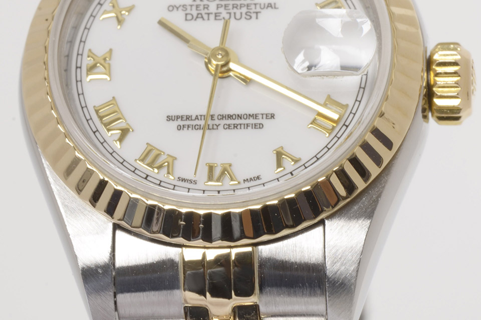 付属品多数】ROLEX 79173 Ladys シャンパン文字盤 バー