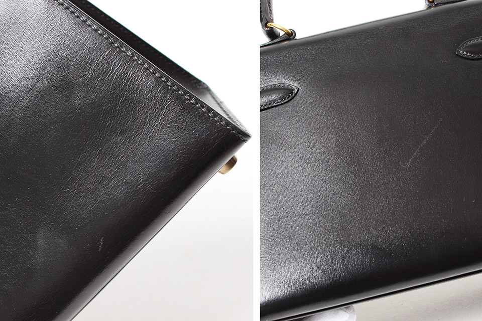 送料無料 エルメス ミニケリー ２０ ブラック ボックスカーフ ゴールド金具 正規品 ストラップ２本 エルメス ミニケリー 20 2WAY ブラック⁄ゴールド金具 ボックスカーフ