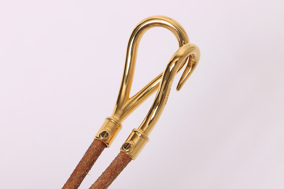 HERMES - エルメス ジャンボ チョーカー ブレスレット レザー